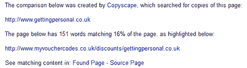 copyscare percentage