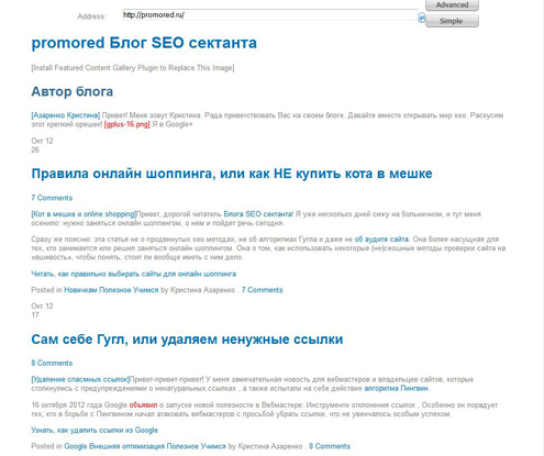 Seo browser